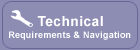 Technical Requirements and Navigation for the E-Learning Website